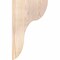 Ekena Millwork Carmel Smooth Corbel, Douglas Fir, 3 1/2"W x 12"D x 20"H COR04X12X20CAR00SDF - alternate 3